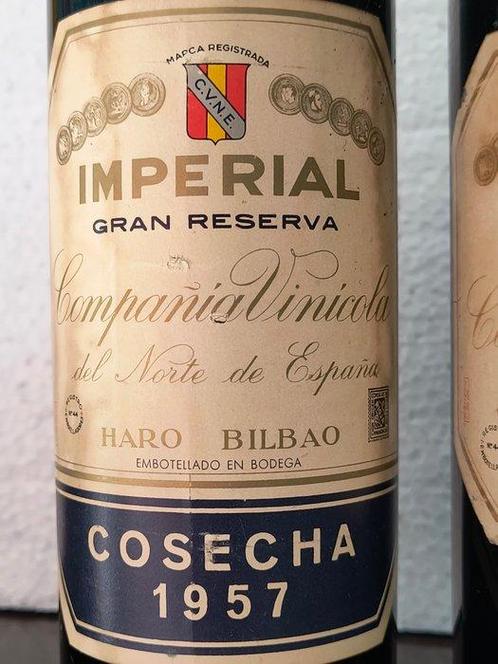 CVNE Imperial: 1957 Gran Reserva & 1962 - Rioja - 2, Verzamelen, Wijnen