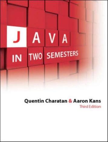 Java In Two Semesters 9780077122676 Quentin Charatan, Verzenden, Quentin Charatan