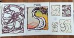 Pierre Alechinsky (1927) - 3 lithographs - (Derrière le