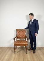 Fauteuil - Hout, imitatieleer - Trono Capitonné