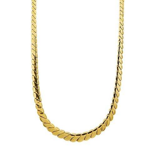 Collier ras du cou - 18 carats Or jaune, Handtassen en Accessoires, Antieke sieraden
