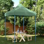 vidaXL Partytent inklapbaar pop-up 200x200x306 cm groen, Verzenden, Nieuw