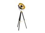 Veiling - EGLO Covadela 1 vloerlamp zwart/goud 164cm, Nieuw