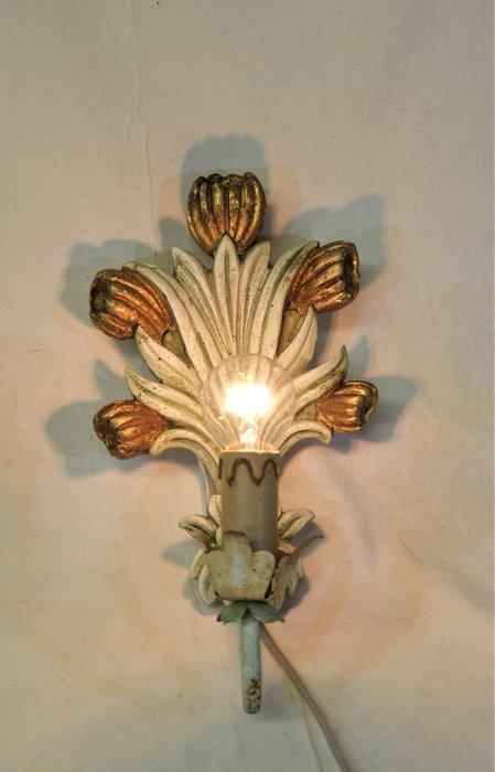 Ditta Prima - Applique murale - Coquelicots - Bois - Gravé, Maison & Meubles, Maison & Meubles | Autre