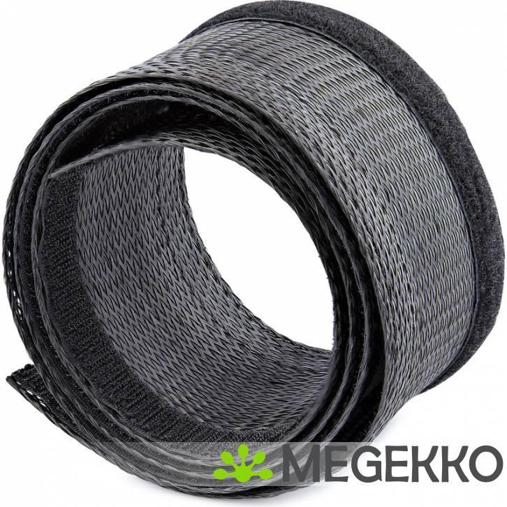 StarTech.com WKSTNCMFLX kabelbeheersysteem Kabelkous Zwart 1, Computers en Software, Overige Computers en Software, Nieuw, Verzenden