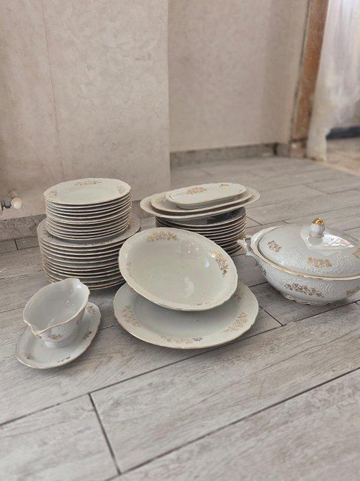 Tafelservies voor 12 (43) - Porselein - Zeh Scherzer Bavaria, Antiquités & Art, Antiquités | Meubles | Tables