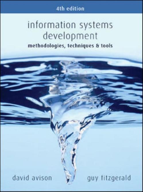 Information Systems Development 4th 9780077114176, Boeken, Overige Boeken, Zo goed als nieuw, Verzenden