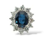 Ring - 18 karaat Witgoud, 18K witgoud 2,25ct diamant en, Nieuw