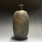 Vaas - Aardewerk - Japan - Bizen Ware / Set van 2 (Zonder, Antiquités & Art