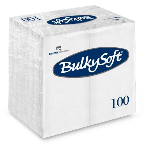 Servetten | Cellulose (2-Laags) | Wit | 1/8 Vouw | 100/Pak, Zakelijke goederen, Horeca | Keukenapparatuur, Nieuw in verpakking