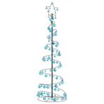 vidaXL Kerstboom lichtkegel met kerstballen 120 LEDs, Diversen, Verzenden, Nieuw