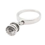 Bvlgari - Bague - B.zero 1 - 18 carats Or blanc - Un diamant, Nieuw