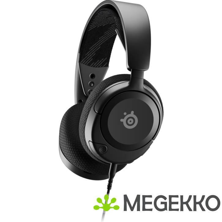 Steelseries Arctis Nova 1 Bedraad Zwart Gaming Headset, Computers en Software, Overige Computers en Software, Nieuw, Verzenden