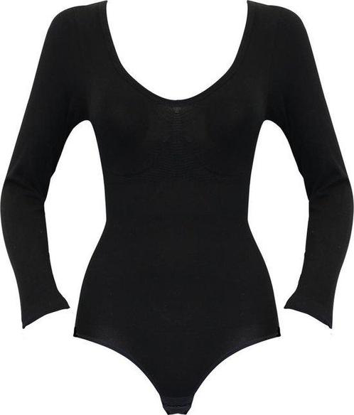 MAGIC Bodyfashion Longsleeve Bodysuit Bamboo Bamboo Black..., Vêtements | Femmes, Sous-vêtements & Lingerie, Envoi