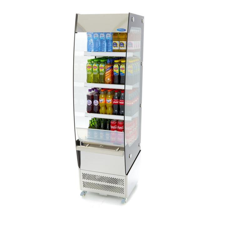 Drankenkoeling - 220 L - 50 x 50 cm - Open - Refurbished, Zakelijke goederen, Horeca | Keukenapparatuur, Nieuw in verpakking, Overige typen