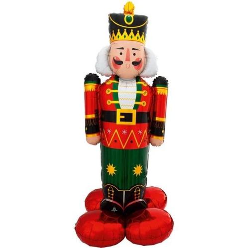 Helium Ballon Notenkraker Standaard Leeg 127cm, Hobby en Vrije tijd, Feestartikelen, Nieuw, Verzenden