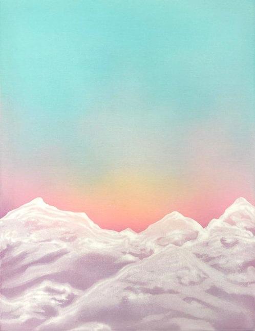 Tomi Tomi Studio - Mountains 012, Antiek en Kunst, Kunst | Schilderijen | Modern