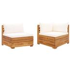 2-delige Acacia Loungeset | 40% Korting | Retourkoopje!, Tuin en Terras, 2 zitplaatsen, Verzenden, Nieuw, Loungeset