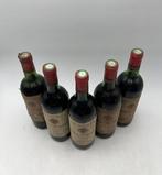 1982 x 2 & 1975 x 3 Château Magondeau - Fronsac - 5 Flessen, Nieuw