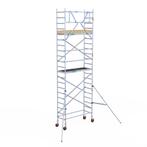 Rolsteiger Basic 75x190 7,2m werkhoogte tegen de gevel, Doe-het-zelf en Bouw, Verzenden, Nieuw, Rolsteiger of Kamersteiger, 5 meter of hoger