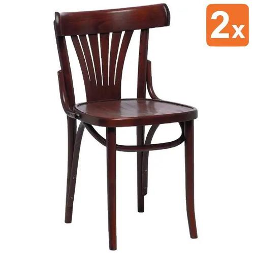 Stoelen | BENTWOOD | Hout | Walnut | Indoor | 2 Stuks |, Zakelijke goederen, Horeca | Keukenapparatuur, Nieuw in verpakking, Verzenden
