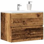 vidaXL Badkamerkast 60x38,5x45 cm bewerkt hout oud, Huis en Inrichting, Badkamer | Badkamermeubels, Verzenden, Nieuw
