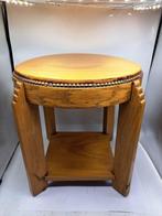 Bijzettafel - Rondetafel - Hout - Amsterdamse school, Antiek en Kunst