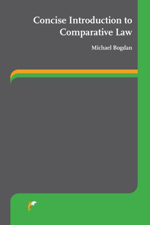Concise introduction to comparative law 9789089521255, Livres, Langue | Anglais, Envoi