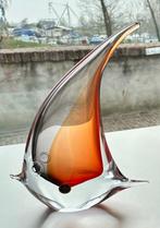 Art Cristal Bohemia - sculptuur, “ VIS” - 13 cm - Glas