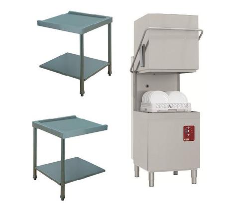 Doorschuifvaatwasser | In/uitlooptafel | 500x500mm Mand |, Zakelijke goederen, Horeca | Keukenapparatuur, Nieuw in verpakking