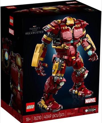 Lego Briques - L’armure Hulkbuster LEGO® Marvel (76210) +