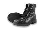 Omoda Veterboots in maat 30 Zwart | 5% extra korting, Verzenden, Jongen of Meisje, Schoenen, Zo goed als nieuw