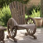 vidaXL Tuinstoelen 4 st Adirondack massief vurenhout, Tuin en Terras, Tuinsets en Loungesets, Verzenden, Nieuw