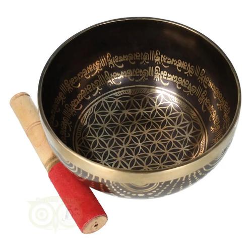 Klankschaal Flower of Life Nr 41 - 902 gram, Muziek en Instrumenten, Overige Muziek en Instrumenten, Nieuw, Verzenden