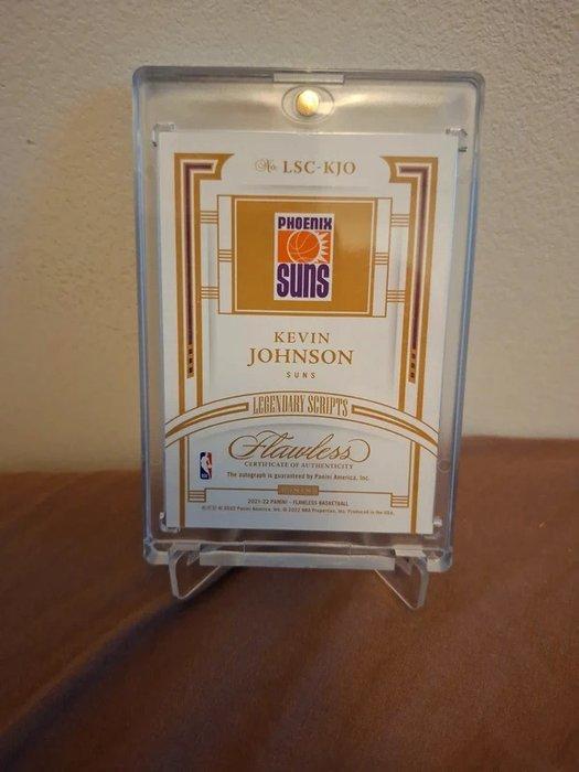 Panini Flawless Kevin Johnson 21/25 Gesigneerde kaart,, Verzamelen, Stickers
