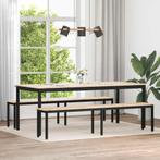 vidaXL Bank Naturel 200 x 35 x 45 cm Massief grenenhout, Huis en Inrichting, Verzenden, Nieuw