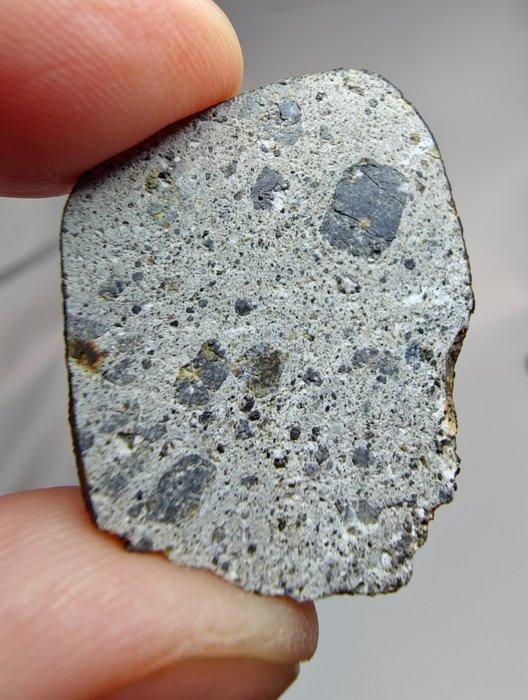 Meteoriet Gourara 004. HED, Eucriet - 4.66 g - (1), Verzamelen, Mineralen en Fossielen