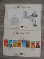 Belgique 1999/2006 - Collection de 168 First day sheet, Gestempeld