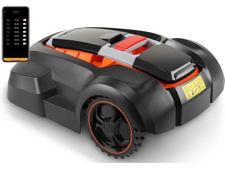 Zoef Robot Harm 2.0 - Robotmaaier met App - Voor gazon tot, Huis en Inrichting, Woonaccessoires | Overige, Zo goed als nieuw, Verzenden