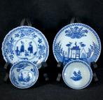 Twee sets theekop en schotel - Porselein - China - Kangxi, Antiek en Kunst