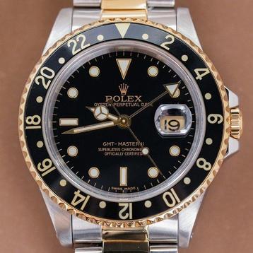 Rolex - GMT-Master II 18K Gold - 16713 - Heren - 1990-1999 disponible aux enchères