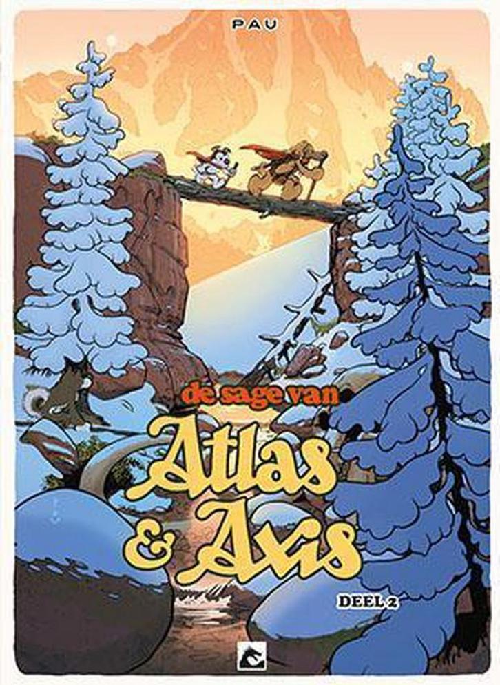 Het oorsprongmysterie / De sage van Atlas en Axis / 2 Pau, Boeken, Stripverhalen, Zo goed als nieuw, Verzenden