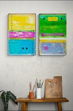 Milena Bernardini - TEMPUS FUGIT N.4 - 2 painting, Antiek en Kunst