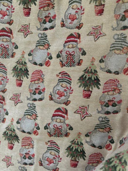 Elegant zwaar gobelintapijt met kerstgnomen thema en, Diversen, Kerst