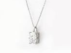 Zonder Minimumprijs - Ketting met hanger - 14 karaat Witgoud