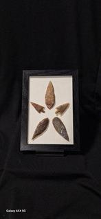 Néolithique Silex magnifique pointe fleche lance - 170 mm, Antiquités & Art