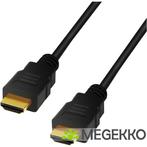 LogiLink CH0080 HDMI kabel 5 m HDMI Type A (Standaard) Zwart, Computers en Software, Verzenden, Nieuw