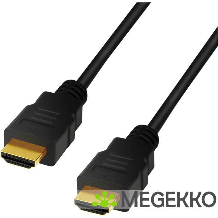 LogiLink CH0080 HDMI kabel 5 m HDMI Type A (Standaard) Zwart, Computers en Software, Overige Computers en Software, Nieuw, Verzenden