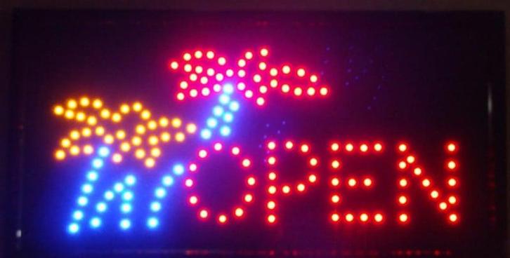 OPEN LED bord lamp verlichting lichtbak reclamebord #B7, Huis en Inrichting, Lampen | Overige, Nieuw, Verzenden