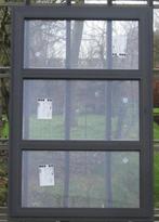 aluminium raam , chassis , venter 112 x 170 zwart / grijs, Bricolage & Construction, Ophalen of Verzenden, Raamkozijn
